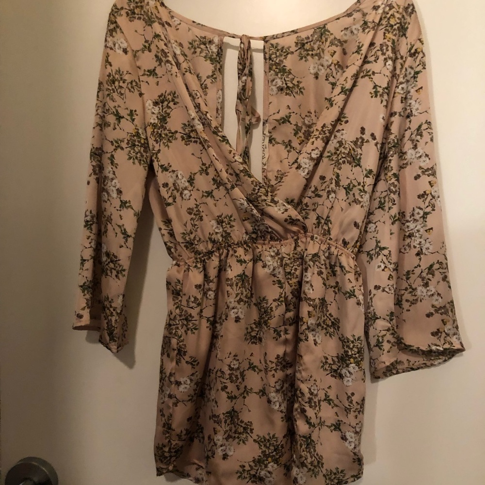 Satin romper